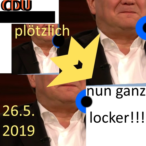 KLAUSENS-sieht-Armin-Laschet-ohne-Krawatte-bei-Anne-Will-am-26-5-2019